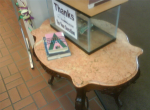 table 01 — Rococo Table at Public Library