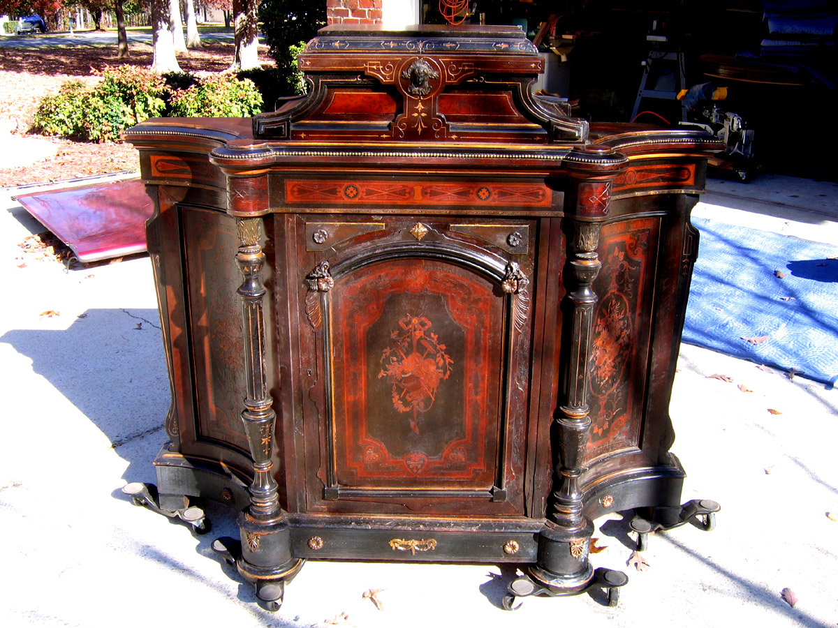 Ren Cab1 — Renaissance Revival Cabinet - Pottier & Stymus?