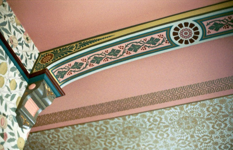 morrisbed02 — Decorated ceilings