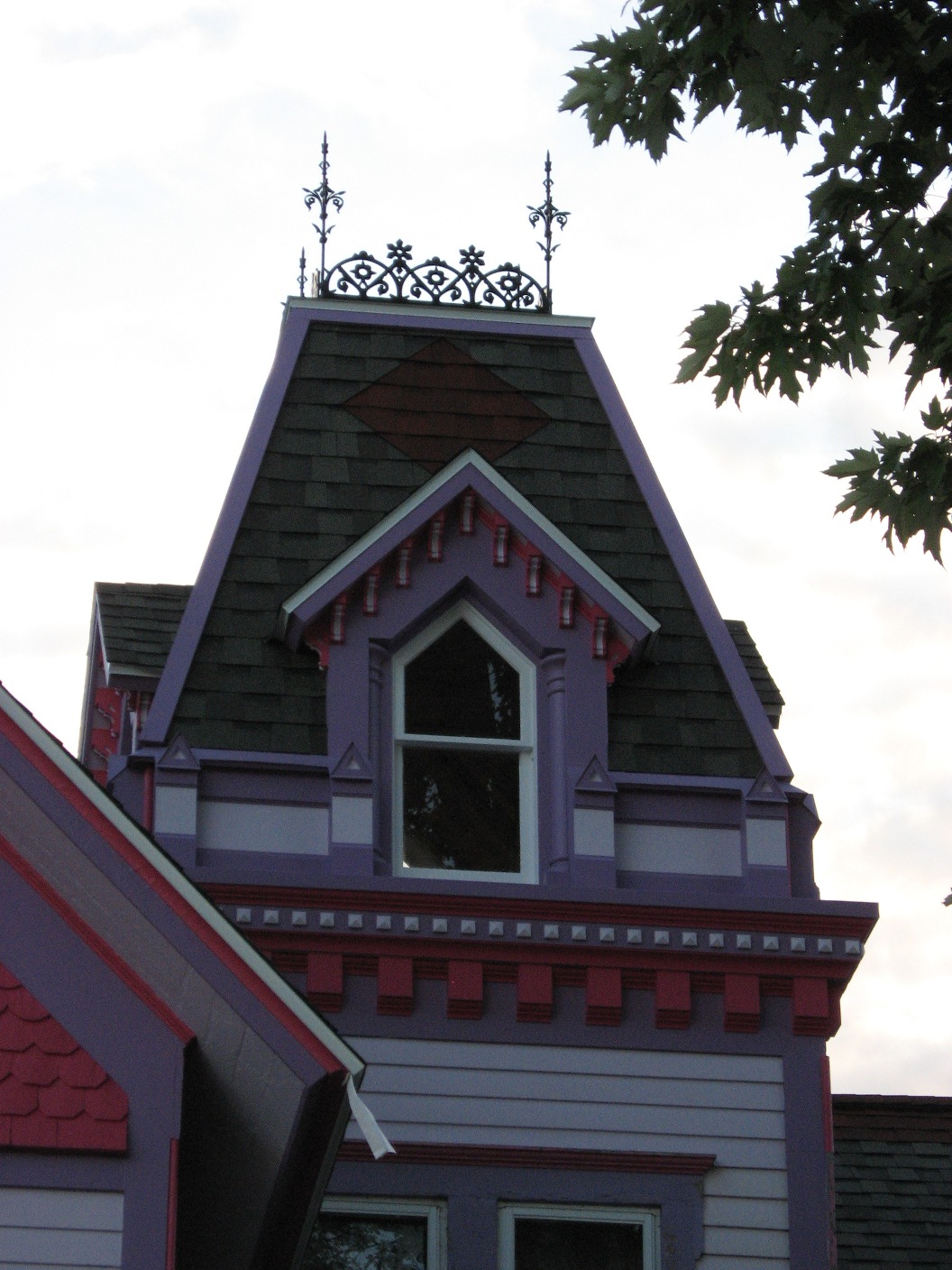 Tower close — My Queen Anne -- 1881 Victorian