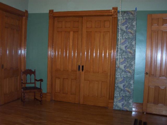 Parlor doors1 s — Parlor renovation.