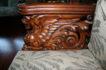 Winged Liion Image — Unusual Dressing Mirror and Hall Stand combination!!!! Can you identify??