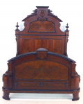 Shakespeare Bust Bed 2 — Shakespeare Bust Ren Revival bed