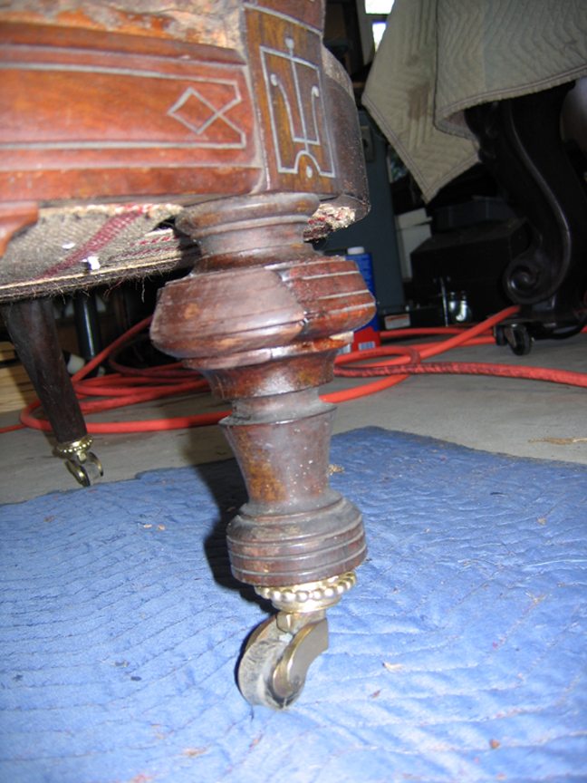 Jelliff Sofa Restoration Casters — Jelliff sofa?