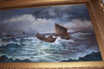 DCP 0084   sm — For Sale - 19th Century Oil Painting on Canvas - Seascape