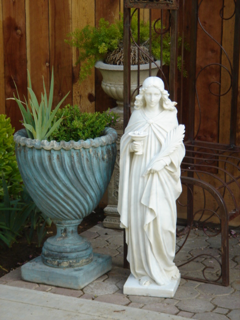 marble statue — bradley & hubbard brass aesthetic mirrors