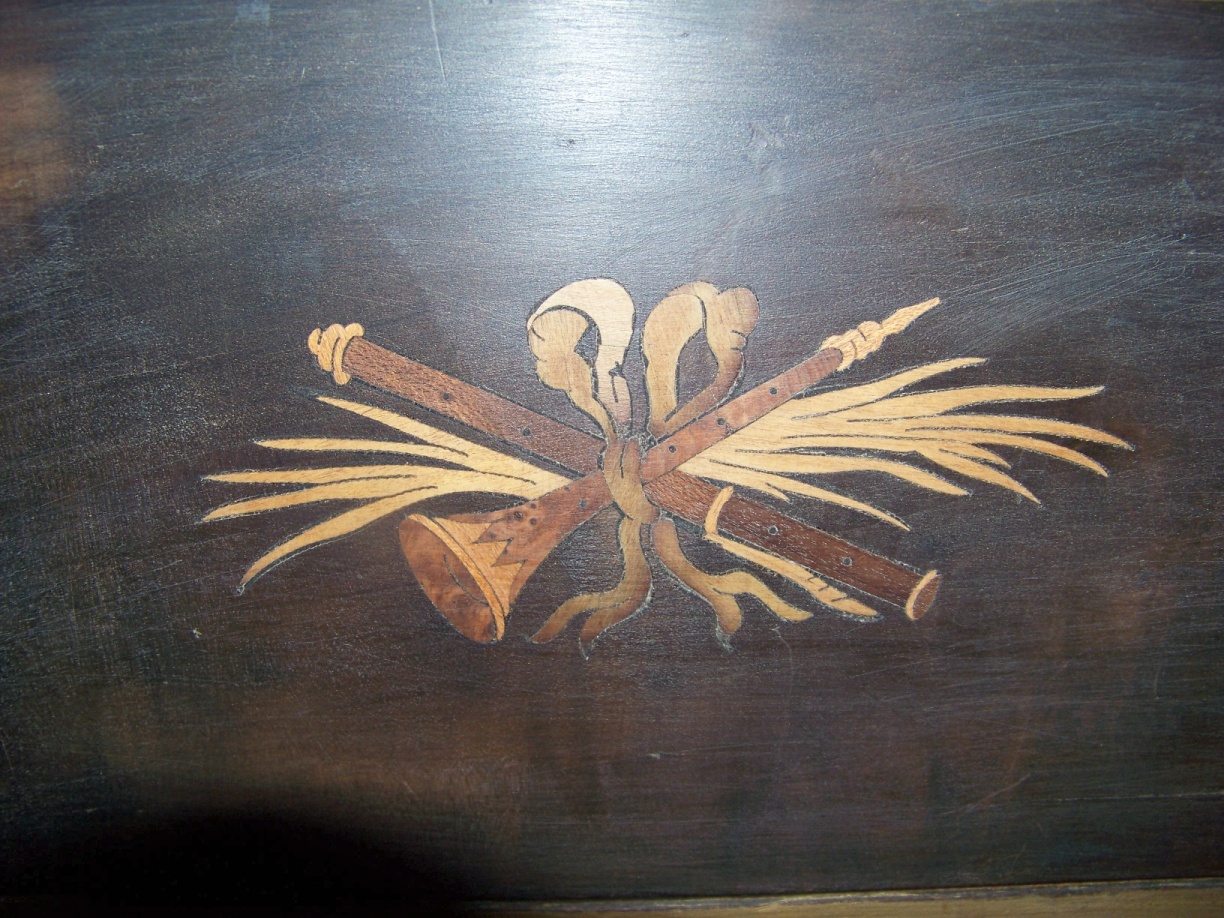 Music Stand Inlay — Victorian Music/Folio Stand