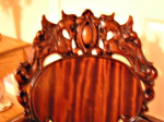 Chair2a — Mahogany Rocking Chair with carved winged griffons