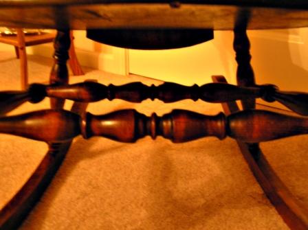 Chair3a — Mahogany Rocking Chair with carved winged griffons