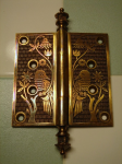 norwalk bird hinge — Brass/Bronze Victorian hardware