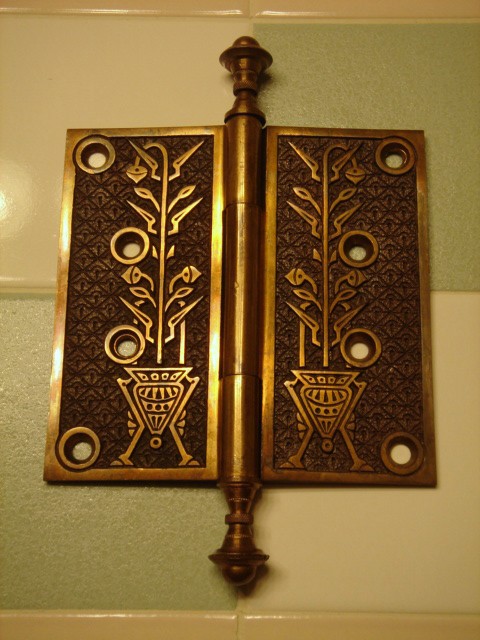 norwalk plant hinge — Brass/Bronze Victorian hardware
