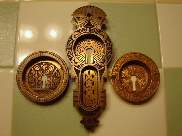 nashua&mw pocket pulls — Brass/Bronze Victorian hardware