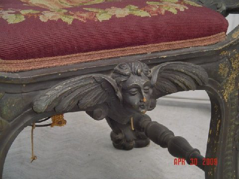 carved seat 10 — New member needs assistance identifying carved bench