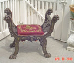 carved seat 4 — New member needs assistance identifying carved bench