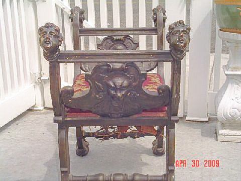 carved seat 6 — New member needs assistance identifying carved bench