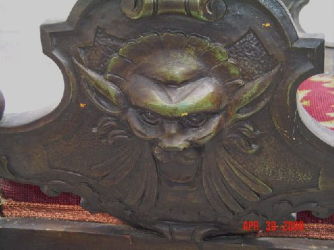 carved seat 11 — New member needs assistance identifying carved bench