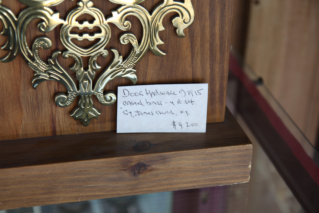 Brass Doorknob 2 3 — Huge Brass Doorknob Backplate