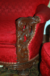 6 25 009s — New member needs help identifying Couch and Chair set - strange design.