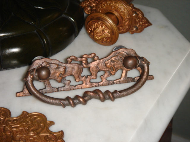 yale drawer pull — Brass/Bronze Victorian hardware