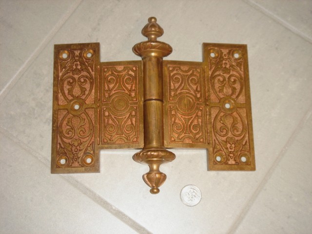 bronze hinge — Brass/Bronze Victorian hardware