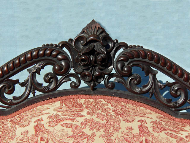 Launer 02 — rare Meeks victorian parlor set for sale