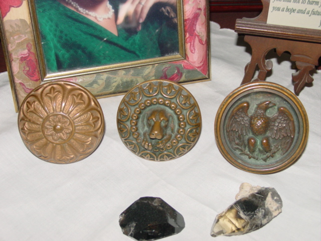 dog & eagle — Brass/Bronze Victorian hardware