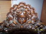 tn — carved cherub high back