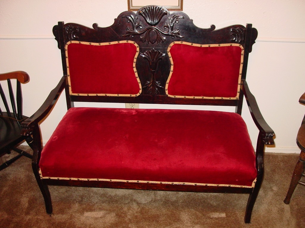 chair 20 — 1800s settee question