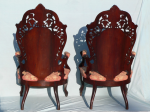 Meeks Arm chairs (4) — rare Meeks victorian parlor set for sale