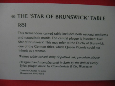 big table 2 — Pics from the Victoria & Albert Museum