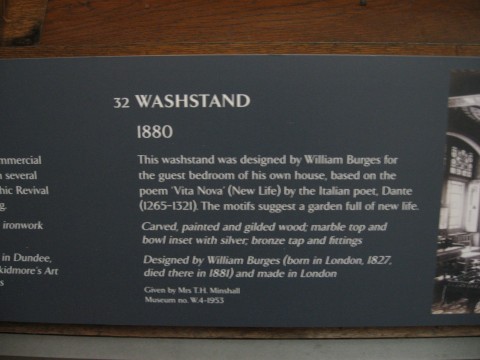 gothic washstand 2 — Pics from the Victoria & Albert Museum