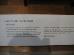 morris chair2 — Pics from the Victoria & Albert Museum