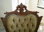 Renaissance Revival 5 002 — 7 piece parlor set - renaissance revival - maker?