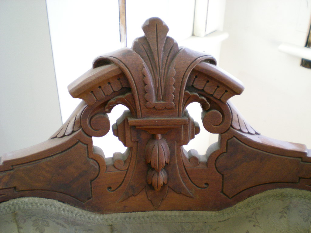 Renaissance Revival 5 003 — 7 piece parlor set - renaissance revival - maker?