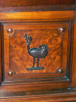 Pabst door — Corner Bookcase