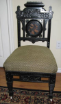 Toronto $160 — Ebonized Anglo-Japanese chair by Robert Hay & Co, Toronto