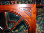 Mahogany Eastlake Bookcase  2 — American or British Victorian Bookcase?