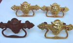 Lion head drawer pull — bradley & hubbard brass aesthetic mirrors
