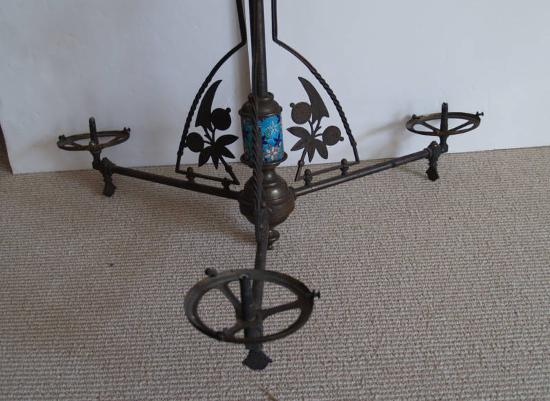 Aesthetic Gas Lamp — bradley & hubbard brass aesthetic mirrors