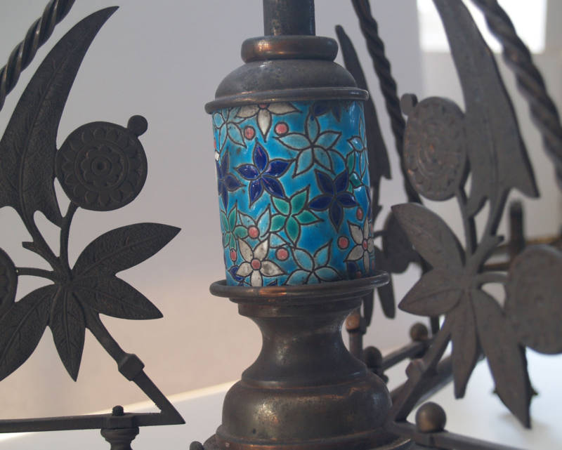 Aesthetic Gas lamp 7 — bradley & hubbard brass aesthetic mirrors