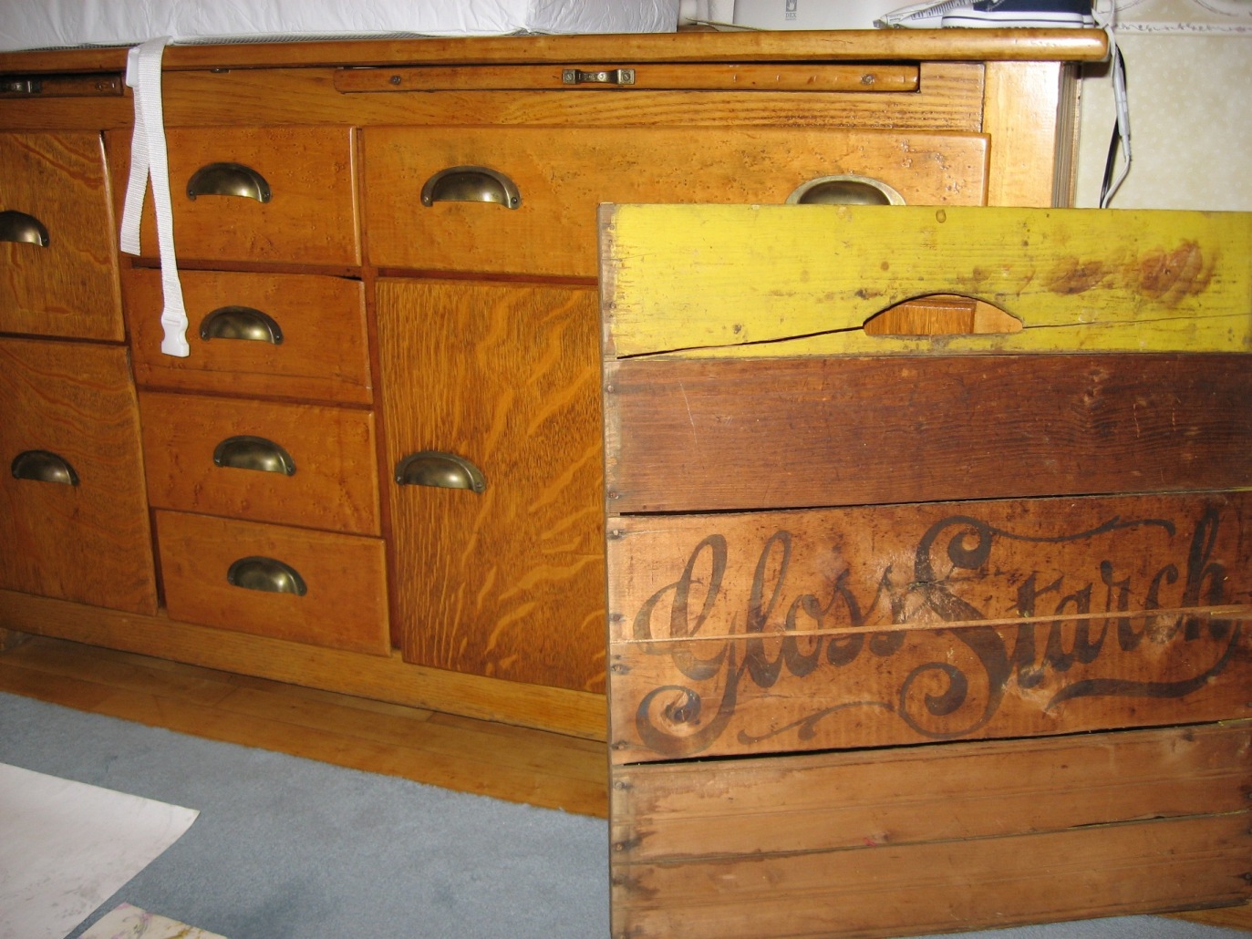 Hoosier 3 — Hardest working piece of antique furniture in my home