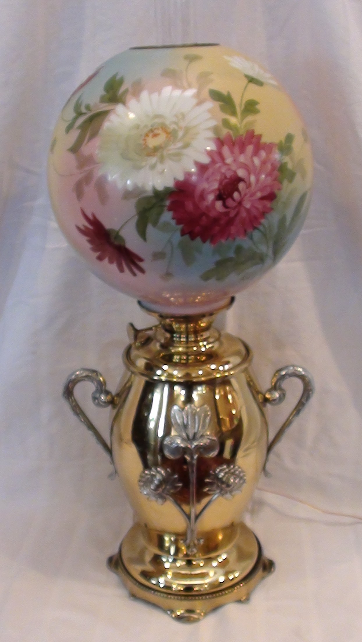 013 — For Sale - RARE Collection of Late 1800's Banquet Oil Lamps