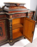 victorian parlor cabinet3 — aesthetic marquetry rosewood parlor cabinet