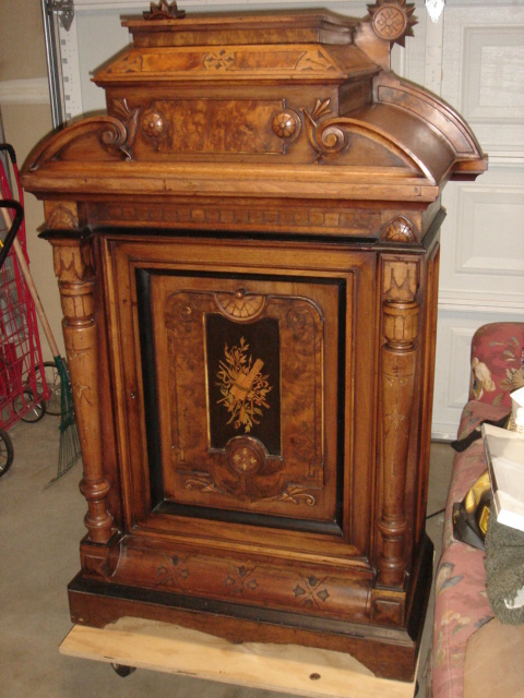 cab2 — ren revival parlor cabinet - indentification?