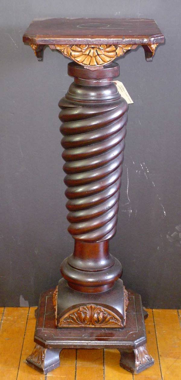 Twisted Pedestal — Can someone help me date this pedestal?