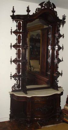 Etagere 1 — Victorian Rosewood Etagere