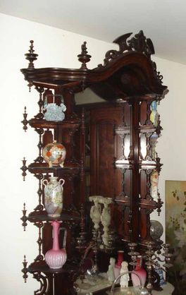 etagere — Victorian Rosewood Etagere