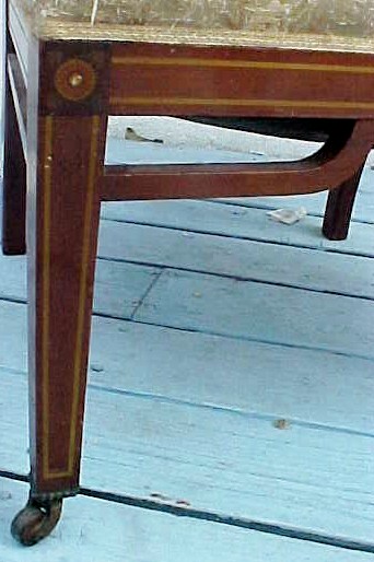 hb frt leg — Victorian Chair Available