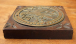 cockatoobrass2 — aesthetic bronze furniture plaque