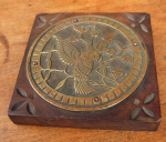 cockatoobrass3 — aesthetic bronze furniture plaque